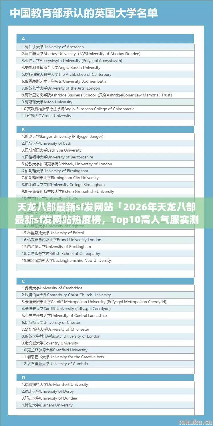 2026年天龙八部最新sf发网站热度榜图片