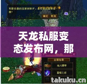 那些年在游戏里踩过的坑与摸出的野路子天龙私服图片