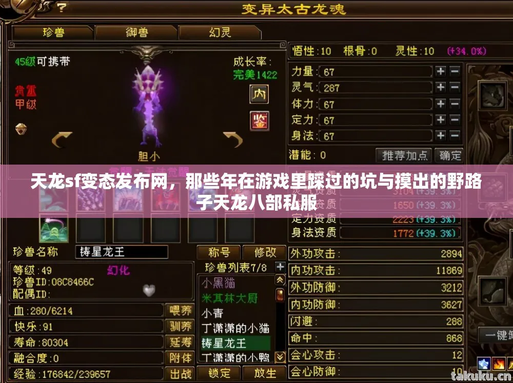天龙sf变态发布网,那些年在游戏里踩过的坑与摸出的野路子天龙八部私服 天龙sf变态发布网,那些年在游戏里踩过的坑与摸出的野路子天龙八部私服