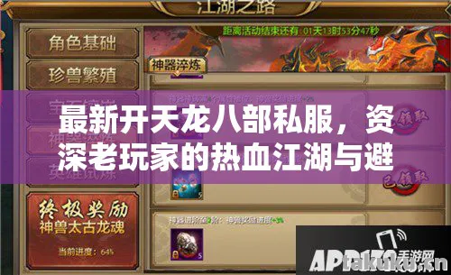 资深老玩家的热血江湖与避坑指南天龙八部私服图片