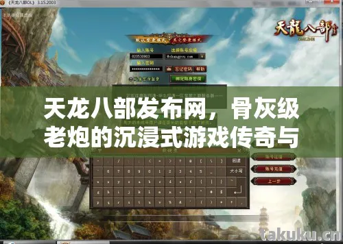 骨灰级老炮的沉浸式游戏传奇与干货指南天龙八部私服图片