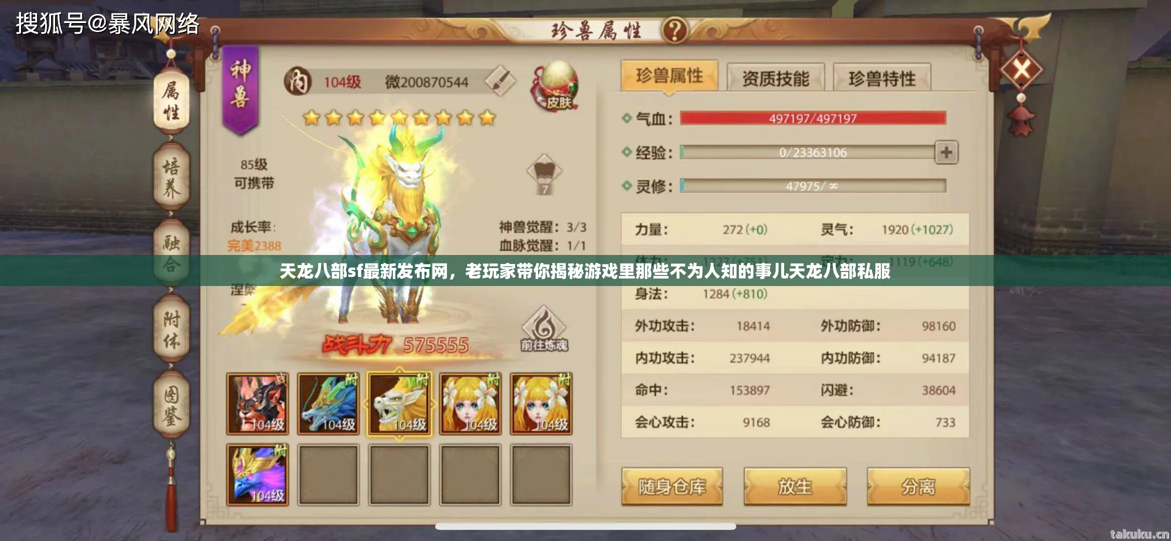 天龙八部sf最新发布网，老玩家带你揭秘游戏里那些不为人知的事儿天龙八部私服