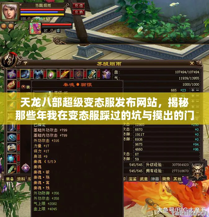 天龙八部超级变态服发布网站,揭秘那些年我在变态服踩过的坑与摸出的门道天龙八部私服 天龙八部超级变态服发布网站,揭秘那些年我在变态服踩过的坑与摸出的门道天龙八部私服