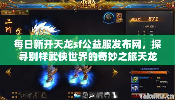 探寻别样武侠世界的奇妙之旅天龙私服图片