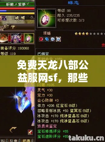 那些年我在游戏里踩过的坑与摸出的野路子天龙私服图片