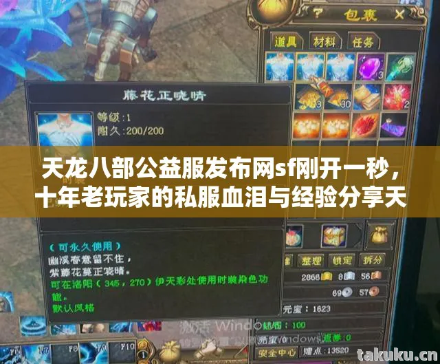 天龙八部公益服发布网sf刚开一秒,十年老玩家的私服血泪与经验分享天龙八部私服 天龙八部公益服发布网sf刚开一秒,十年老玩家的私服血泪与经验分享天龙八部私服
