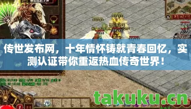 实测认证带你重返热血传奇世界图片