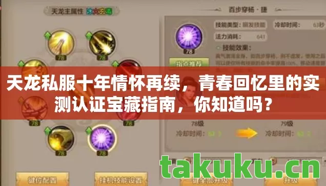青春回忆里的实测认证宝藏指南图片