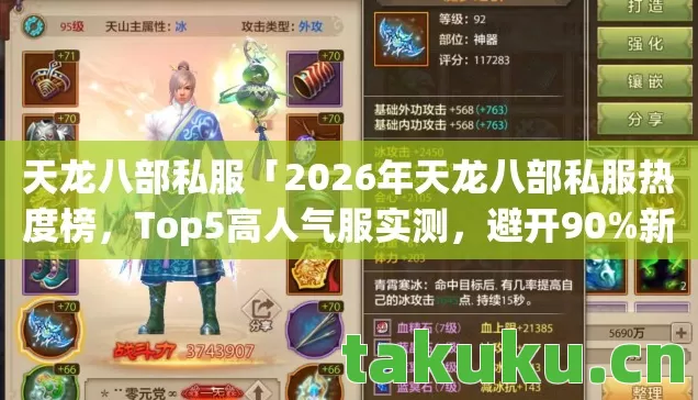 天龙八部私服「2026年天龙八部私服热度榜，Top5高人气服实测，避开90%新手陷阱」