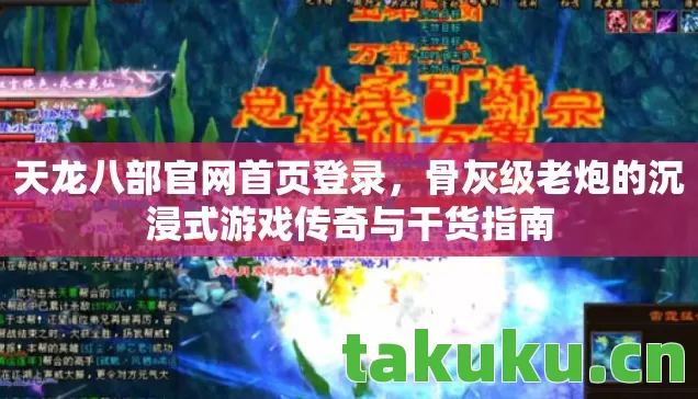 骨灰级老炮的沉浸式游戏传奇与干货指南图片