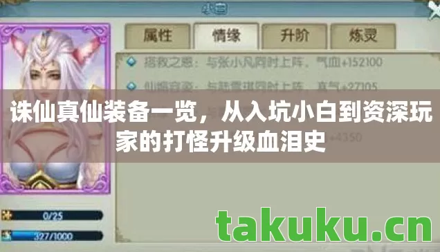 从入坑小白到资深玩家的打怪升级血泪史图片