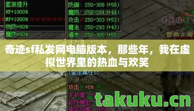 我在虚拟世界里的热血与欢笑图片