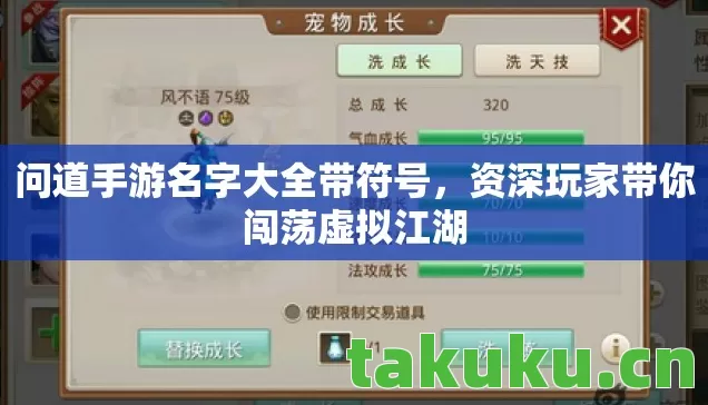 资深玩家带你闯荡虚拟江湖图片