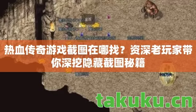 资深老玩家带你深挖隐藏截图秘籍图片