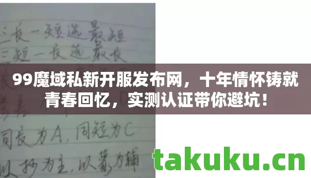 99魔域私新开服发布网图片