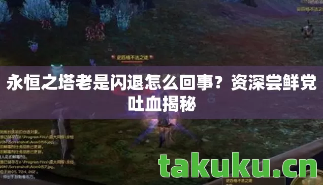 永恒之塔老是闪退怎么回事图片