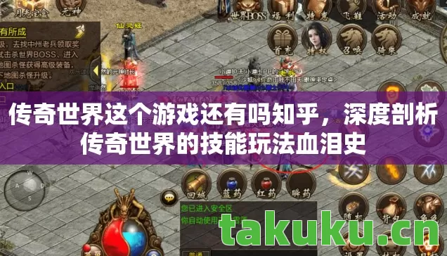 深度剖析传奇世界的技能玩法血泪史图片