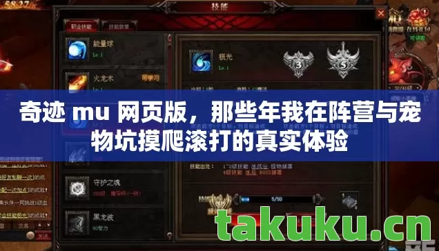那些年我在阵营与宠物坑摸爬滚打的真实体验图片