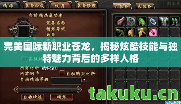 揭秘炫酷技能与独特魅力背后的多样人格图片