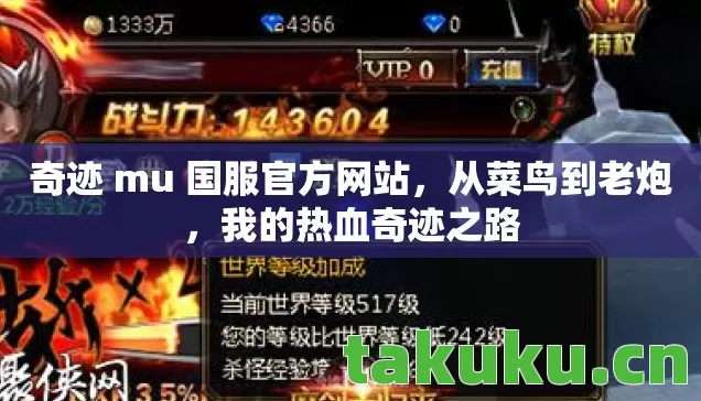 奇迹 mu 国服官方网站图片