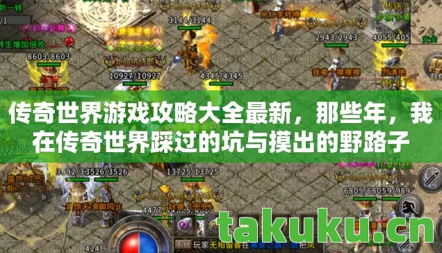 我在传奇世界踩过的坑与摸出的野路子图片