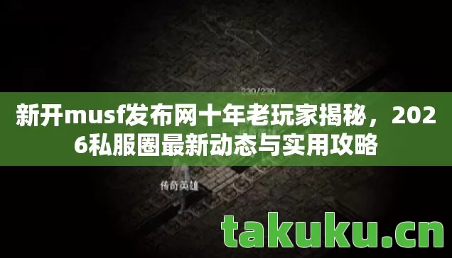新开musf发布网十年老玩家揭秘图片