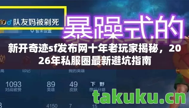 新开奇迹sf发布网十年老玩家揭秘图片
