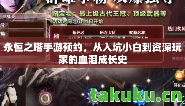 从入坑小白到资深玩家的血泪成长史图片