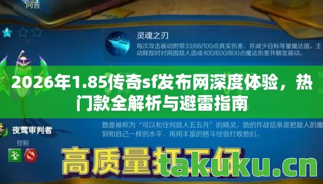 85传奇sf发布网深度体验图片