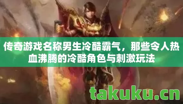 那些令人热血沸腾的冷酷角色与刺激玩法图片