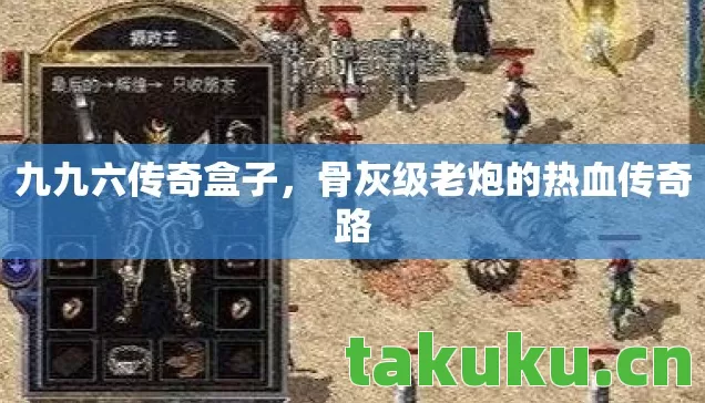 骨灰级老炮的热血传奇路图片