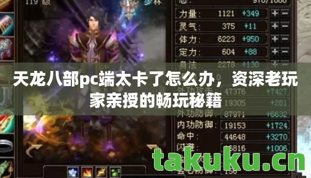 天龙八部pc端太卡了怎么办图片