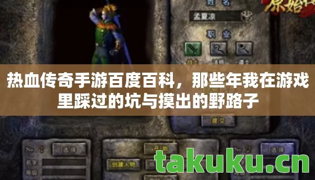 那些年我在游戏里踩过的坑与摸出的野路子图片