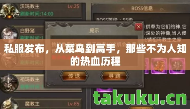 私服发布，从菜鸟到高手，那些不为人知的热血历程