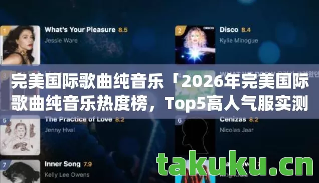 2026年完美国际歌曲纯音乐热度榜图片