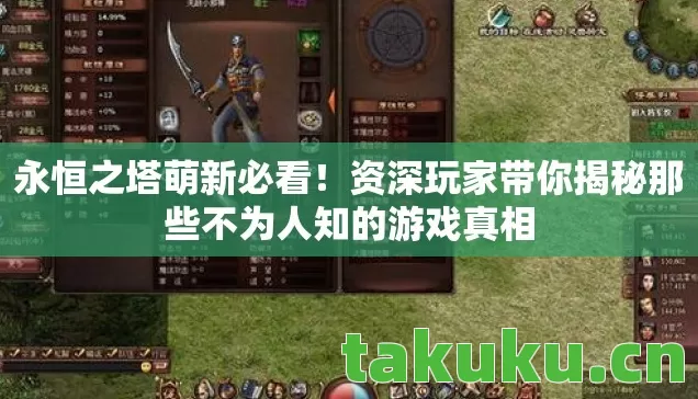 永恒之塔萌新必看!资深玩家带你揭秘那些不为人知的游戏真相 永恒之塔萌新必看!资深玩家带你揭秘那些不为人知的游戏真相