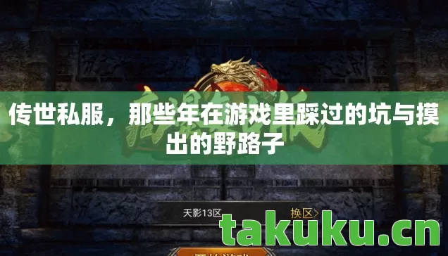传世私服，那些年在游戏里踩过的坑与摸出的野路子