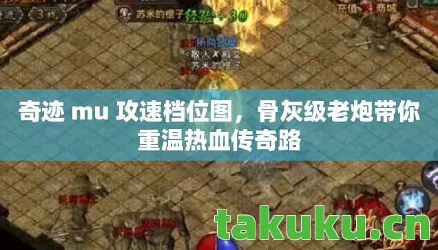 奇迹 mu 攻速档位图，骨灰级老炮带你重温热血传奇路