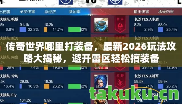 传奇世界哪里打装备,最新2026玩法攻略大揭秘,避开雷区轻松搞装备 传奇世界哪里打装备,最新2026玩法攻略大揭秘,避开雷区轻松搞装备
