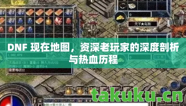 DNF 现在地图，资深老玩家的深度剖析与热血历程