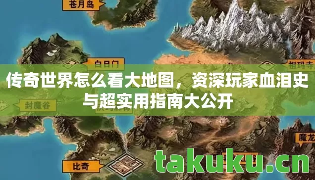 传奇世界怎么看大地图,资深玩家血泪史与超实用指南大公开 传奇世界怎么看大地图,资深玩家血泪史与超实用指南大公开