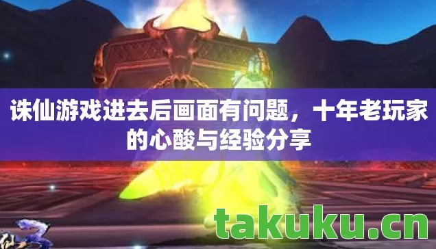 诛仙游戏进去后画面有问题，十年老玩家的心酸与经验分享