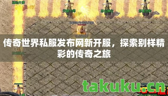 传奇世界私服发布网新开服，探索别样精彩的传奇之旅