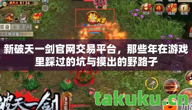 新破天一剑官网交易平台，那些年在游戏里踩过的坑与摸出的野路子