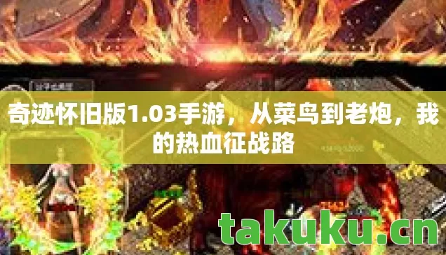 奇迹怀旧版1.03手游，从菜鸟到老炮，我的热血征战路