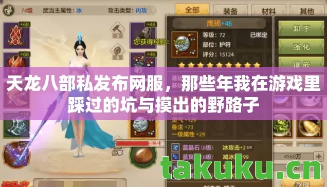 天龙八部私发布网服,那些年我在游戏里踩过的坑与摸出的野路子 天龙八部私发布网服,那些年我在游戏里踩过的坑与摸出的野路子