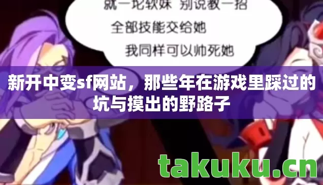 新开中变sf网站,那些年在游戏里踩过的坑与摸出的野路子 新开中变sf网站,那些年在游戏里踩过的坑与摸出的野路子
