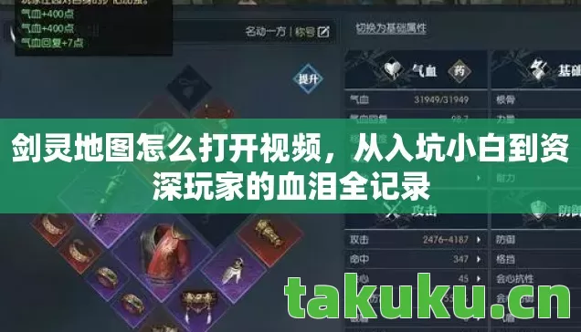剑灵地图怎么打开视频,从入坑小白到资深玩家的血泪全记录 剑灵地图怎么打开视频,从入坑小白到资深玩家的血泪全记录