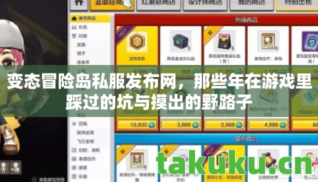 变态冒险岛私服发布网，那些年在游戏里踩过的坑与摸出的野路子
