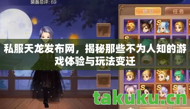 私服天龙发布网，揭秘那些不为人知的游戏体验与玩法变迁